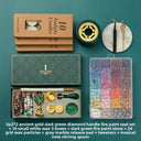 Wax Seal Stamp Set with Wax Granules and Tools