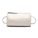 Genuine Leather Crossbody Bag with Retro Design