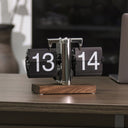 Automatic Page Turning Desk Clock