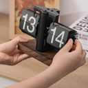 Automatic Page Turning Desk Clock
