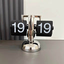 Automatic Page Turning Desk Clock