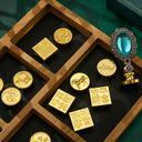 Wax seal stamp, artistic and retro style