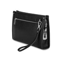 leather clutch