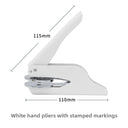 Custom Steel Seal Stamp with Engraved Plates
