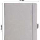 Leather Strap Notebook with Custom Logo