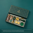 Wax Seal Stamp Set with Wax Granules and Tools