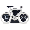 Horloge de bureau à retournement automatique de style européen Décoration rétro pour la maison