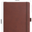 Leather Strap Notebook with Custom Logo
