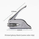 Custom Steel Seal Stamp with Engraved Plates